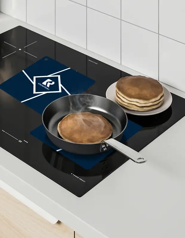 Electric Stove Protector Mat, Induction Cooker Protection Pad Non-Slip Cover