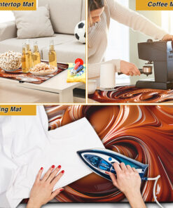 Durable cookware protective mat