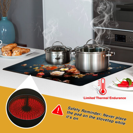 High-temperature mat