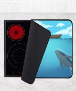 Integrated cooktop liner